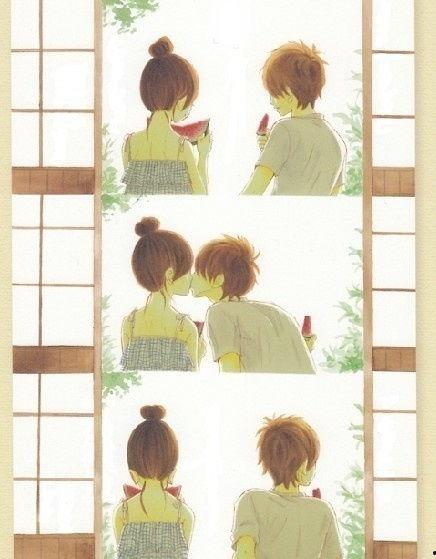 男头像动漫吃瓜,趣味横生一幕